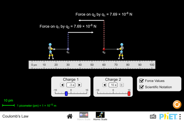 Explorando a Lei de Coulomb