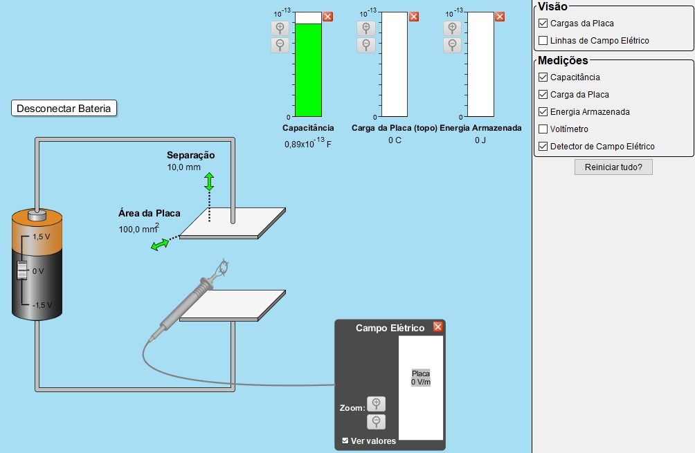 Laboratrio de Capacitores