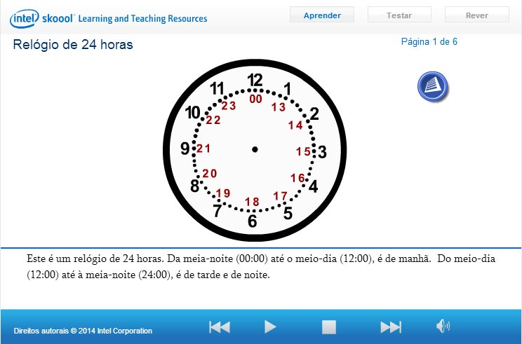 Relgio de 24 horas